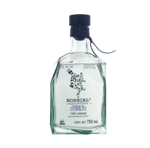 Mezcal Artesanal Bosscal Pechuga - Conejo 750ml | Viejo Barbón